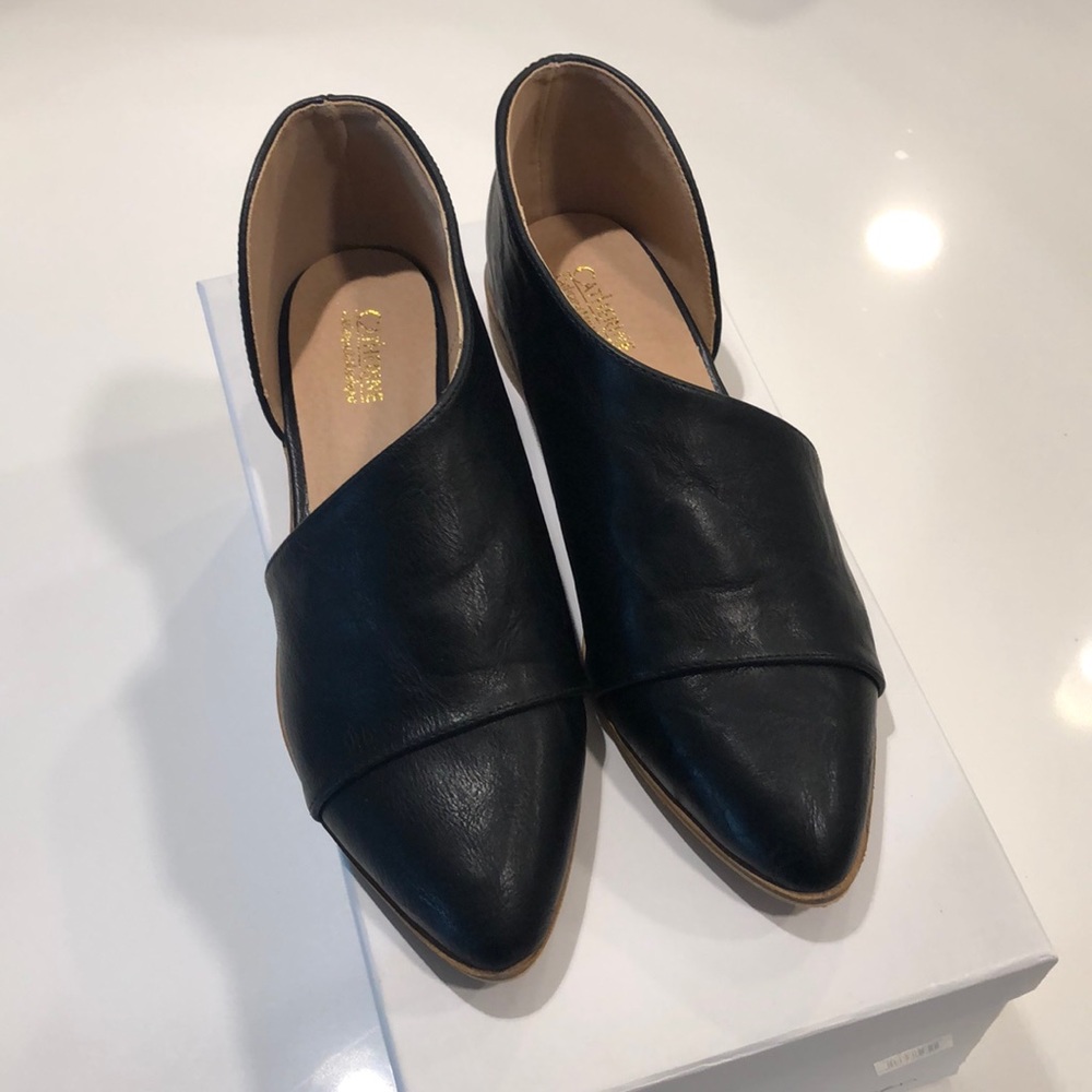 Catherine Malandrino Open-sided Flats